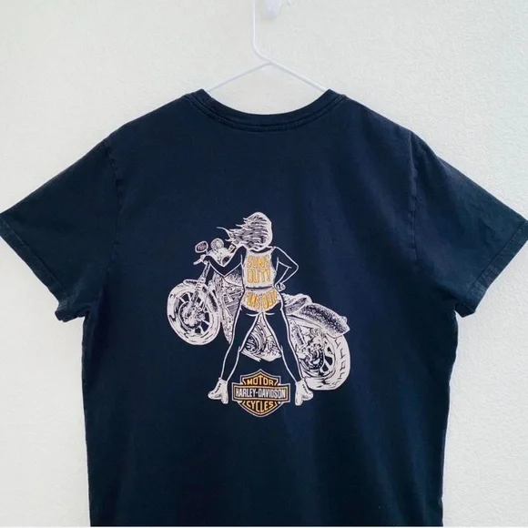 Harley Davidson Motorcycle Graphic Tee - Picture 5 of 5